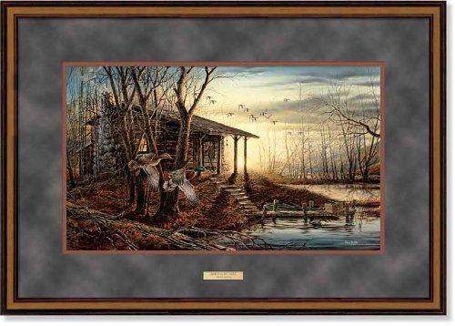 Wild Wings(MN) Morning Retreat Framed Elite Print by Terry Redlin