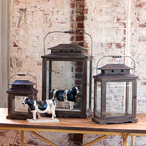 Park Hill Collection ECW81306 Wooden Display Boxes, Set of 3