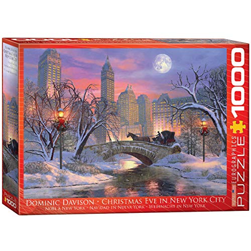 EuroGraphics Christmas Eve in New York City Puzzle (1000 Piece) (6000-0915)