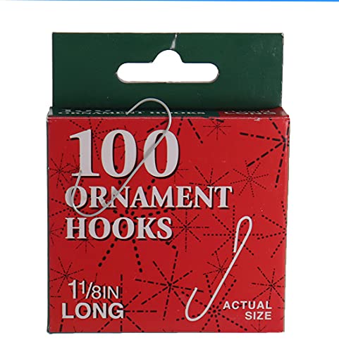 Kurt Adler Ornament Hooks, Set of 100