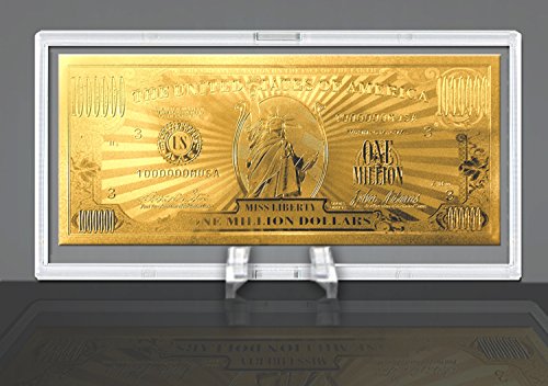 American Art Classics Gold Million Dollar Bill Commemorative