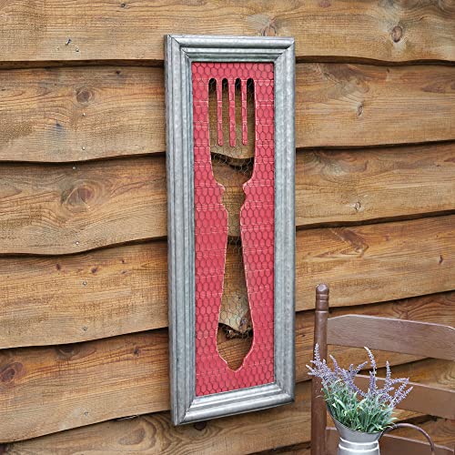CTW Home Collection 530496 Kitchen Fork Wall Art 35.5-inch Height