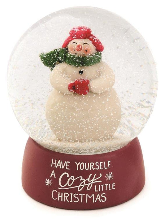 Blossom Bucket 228-13517 Cozy Little Christmas Snow Globe, 3.75-inch Height