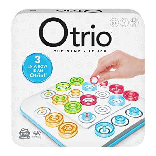 Spin Master Otrio Strategy-Based Board Game, for Adults, Families, and Kids Ages 8 and up, by Marbles Brain Store