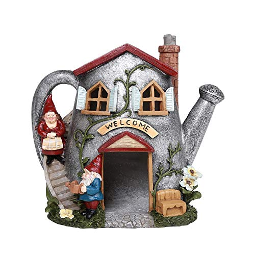 Pacific Trading Giftware PT Gnomes Welcome House Garden Decorative Resin Figurine