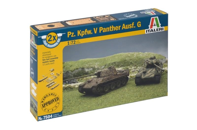 MRC Italeri 7504S Armoured Combat. V Panther Type G