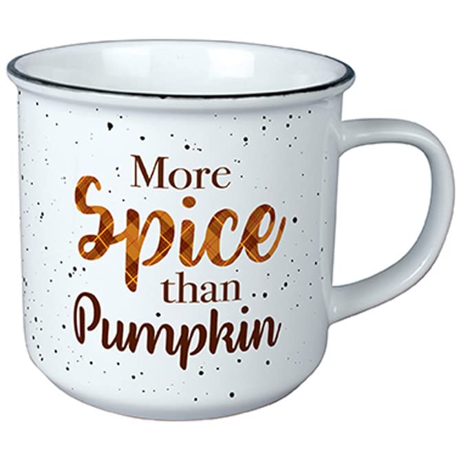 Carson Home More Spice Vintage Mug, 3.75-inch Length, 13 oz