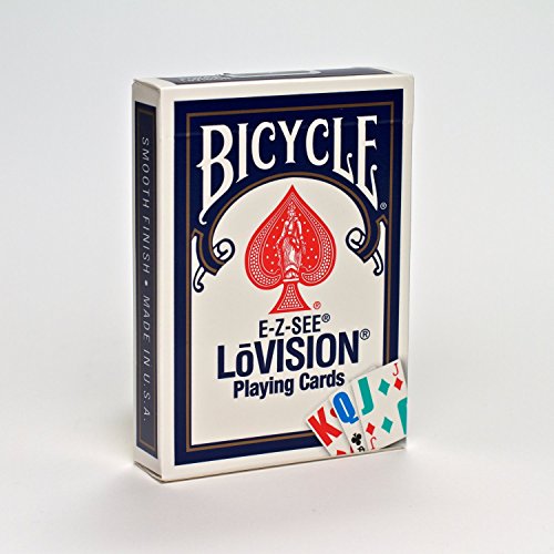 US Playing Card Bicycle EZ See LoVision Playing Cards
