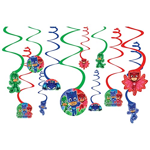 Amscan American Greetings PJ Masks Party Supplies, Masks (12-Count)