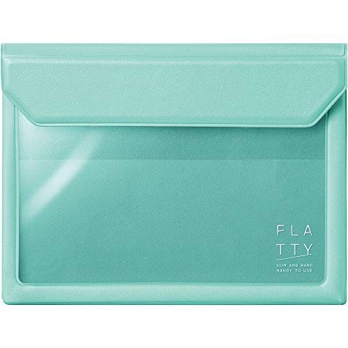 „Ç≠„É≥„Ç∞„Ç∏„É†(Kingjim) KING JIM Flatty 5360 Bag-in-Bag, A6, Mint Green