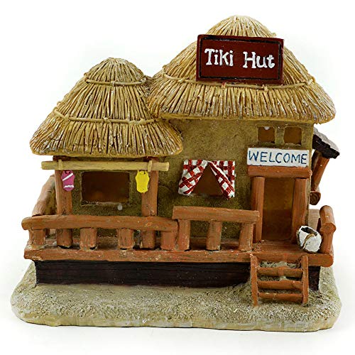 Midwest Design Imports 55877 LED Tiki Hut, 7-inch Height