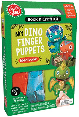 Klutz 835528, My Dino Finger Puppets Jr