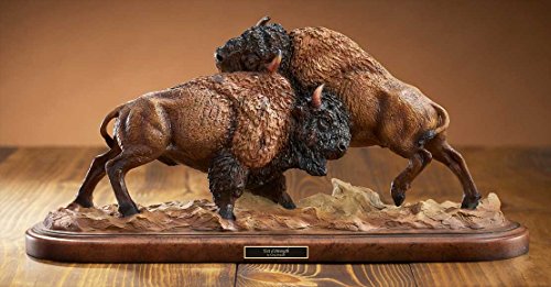 Wild Wings(WI) Test of Strength - Bison Sculpture by Greg Peltzer