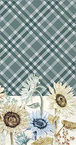 Boston International IHR 16-Count Guest/Dinner 3-Ply Paper Napkins, 8.5 x 4.5-Inches, Whispers Of Autumn
