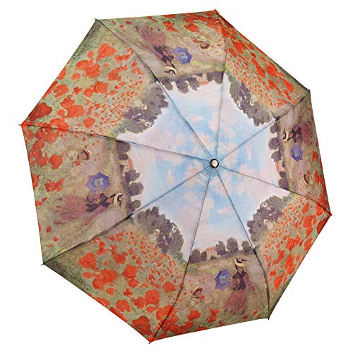 Galleria Umbrella Folding Poppy Field, 1 EA