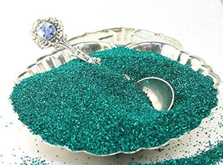 Meyer Imports Imported Sparkly German Glass Glitter Most Popular Grain Size Multicoloured 1 Oz (Emerald Green)