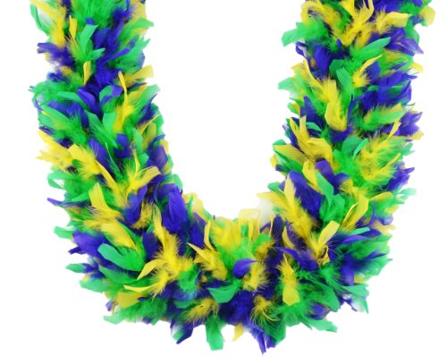 Midwest Design Touch of Nature 40920 Chandelle Boa, 120 grams, Mardi Gras Mix