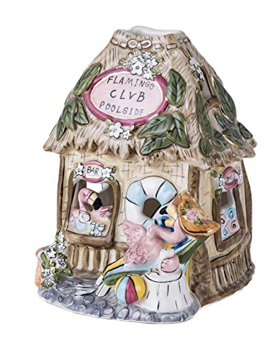 Blue Sky Clayworks Flamingo Club Poolside Candle House 616021