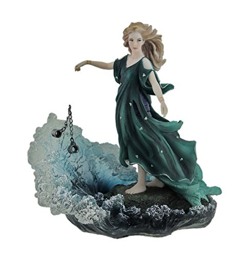 Unicorn Studio Veronese Design Dechainee by Melanie Delon Rebellious Woman in Green Statue