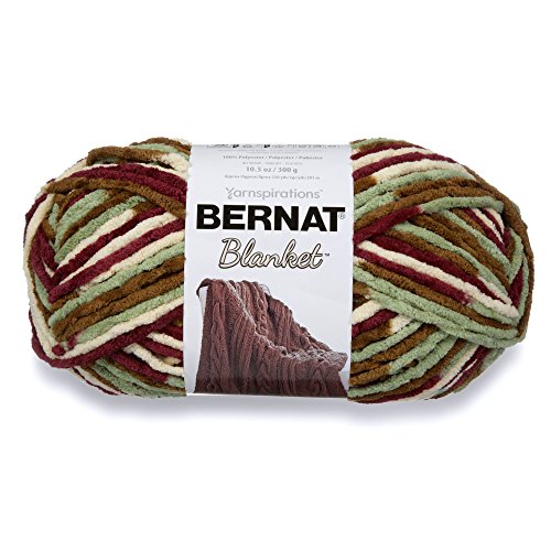 Spinrite Yarns (CA) Bernat Blanket Yarn, Plum Fields