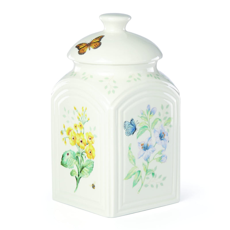 Lenox Butterfly Meadow Cookie Jar, 4.10 LB, Multi