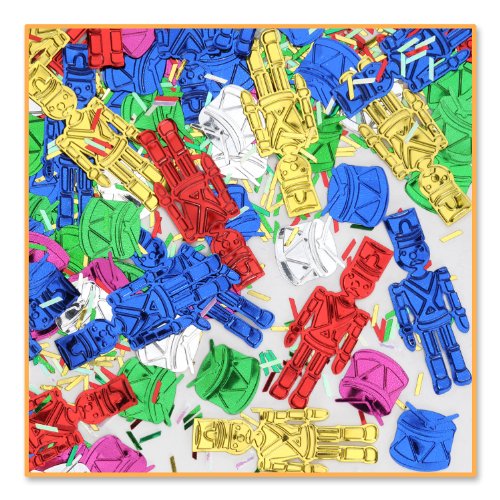 Beistle, Multicolored Toy Soldiers Confetti