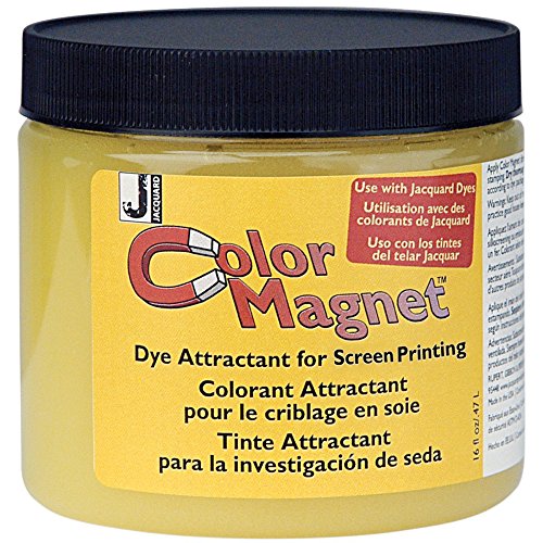 Jacquard Color Magent Silk Screen Dye Attract