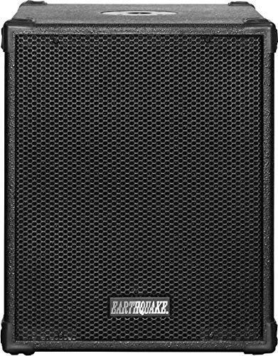 Earthquake Sound DJ-Quake (Ver 2) 12-inch 1200-Watt Subwoofer with Built-in Amplifier, USB/SD, and Bluetooth