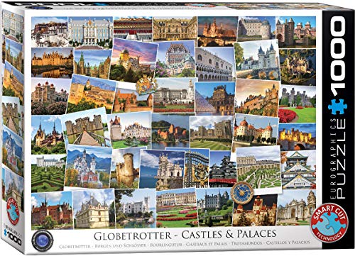 EuroGraphics Castles and Palaces Globetrotter Jigsaw Puzzle (1000 Piece) (6000-0762)