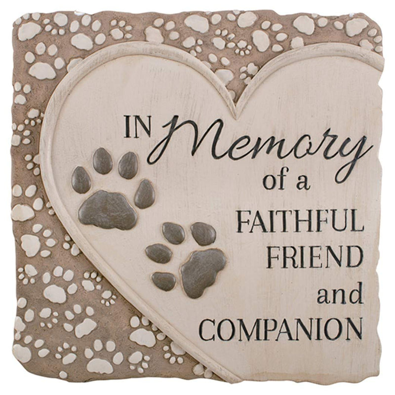 Carson 12745 A Memory of a Faithful Friend, Garden Stone, Multi