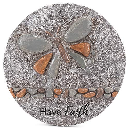 Roman 11-inch Butterfly Stepping Stone