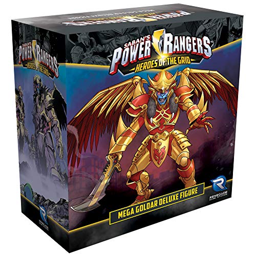 Renegade Game Studios Store Power Rangers: Heroes of The Grid Mega Goldar Deluxe Figure , Black
