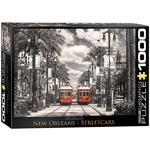 EuroGraphics New Orleans Streetcars Puzzle (1000-Piece), 6000-0659