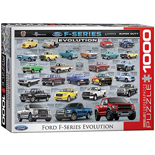 EuroGraphics Ford F-Series Evolution Game Puzzle (1000 Piece)
