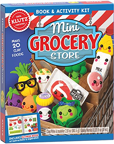 Klutz 835520, Art and Craft Kit Mini Grocery Store, Multi