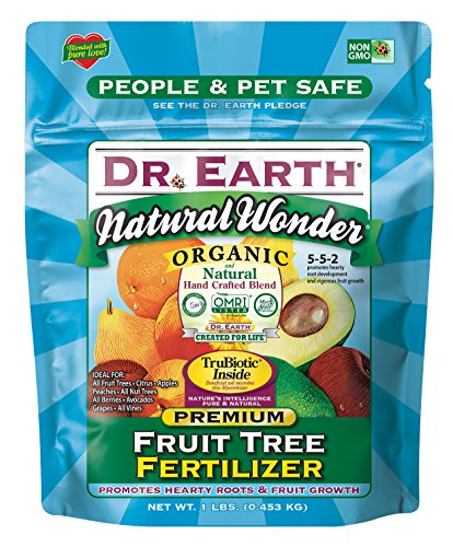 BFG supply Dr. Earth 70656 1 lb 5-5-2 MINIS Natural Wonder Fruit Tree Fertilizer