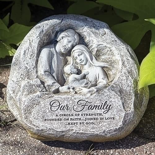 Roman Joseph Studio 4.25" H Holy Family Garden Stone 601318