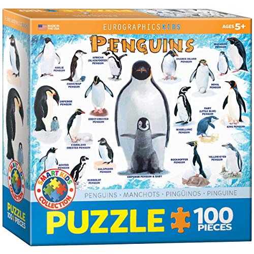 Eurographics Penguins 100 Piece Jigsaw Puzzle