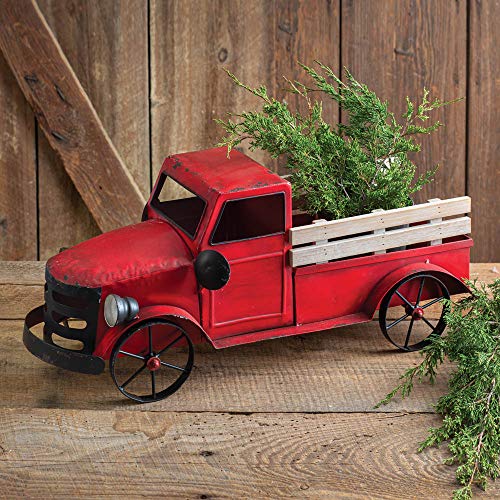 CTW 770384 Classic Vintage Pickup Truck, 24-inch Width, Red