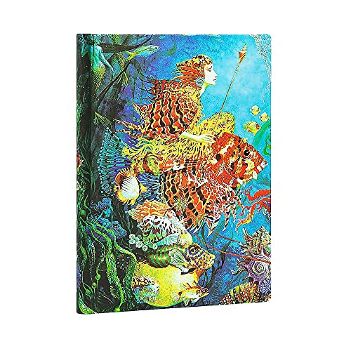 Paperblanks | Hardcover Journal | Sea Fantasies | Lined | Midi (130 √ó 180 mm), PB5471-9
