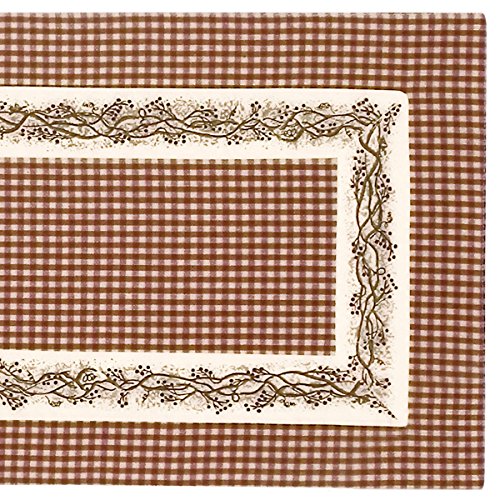 The Country House Collection Burgundy Berry Vine 72" Table Runner