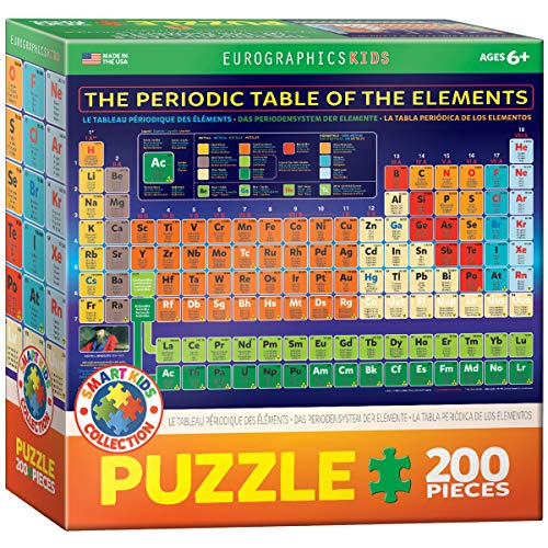 EuroGraphics Periodic Table of Elements Jigsaw Puzzle (200-Piece)