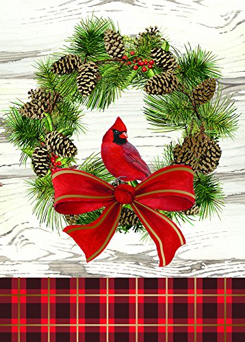 Cardinal Wreath Christmas Cards by Design Design - 14 Cards and Envelopes