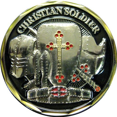Eagle Crest Christian Soldier Checklist Challenge Coin Ephesians Coin Religious Gifts