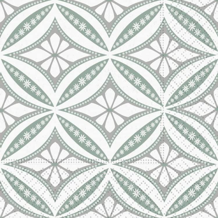 Design Design Silver Sophisticate Beverage Napkin