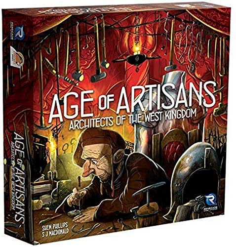 Renegade Game Studios Age of Artisans - Architects of The West Kingdom- Game for 1-6 Players Aged 12 & Up