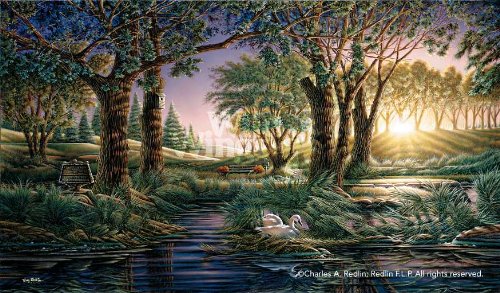 Wild Wings(MN) Morning on the Greens Elite Print by Terry Redlin