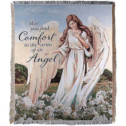 Carson Home Woven Tapestry Throw (Arms of an Angel)
