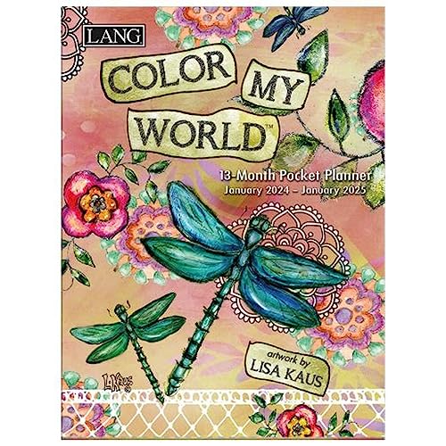 LANG Color My World 2024 Monthly Pocket Planner (24991003178)