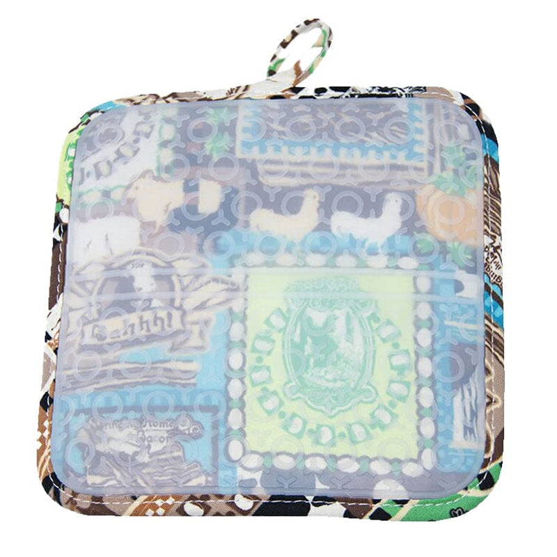 Two Lumps of Sugar KTX2011-6665 Barn Animals Silicon Hottie Pot Holder, 8-inch Square